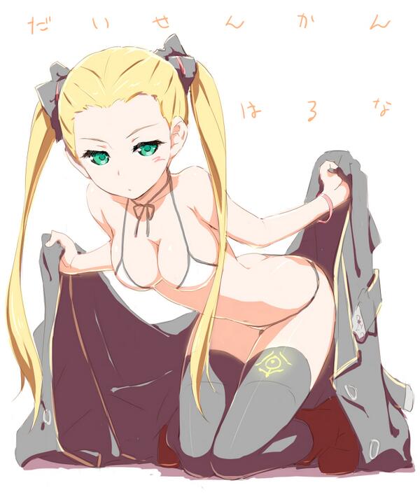 haruna (aoki hagane no arpeggio) drawn by akata_itsuki