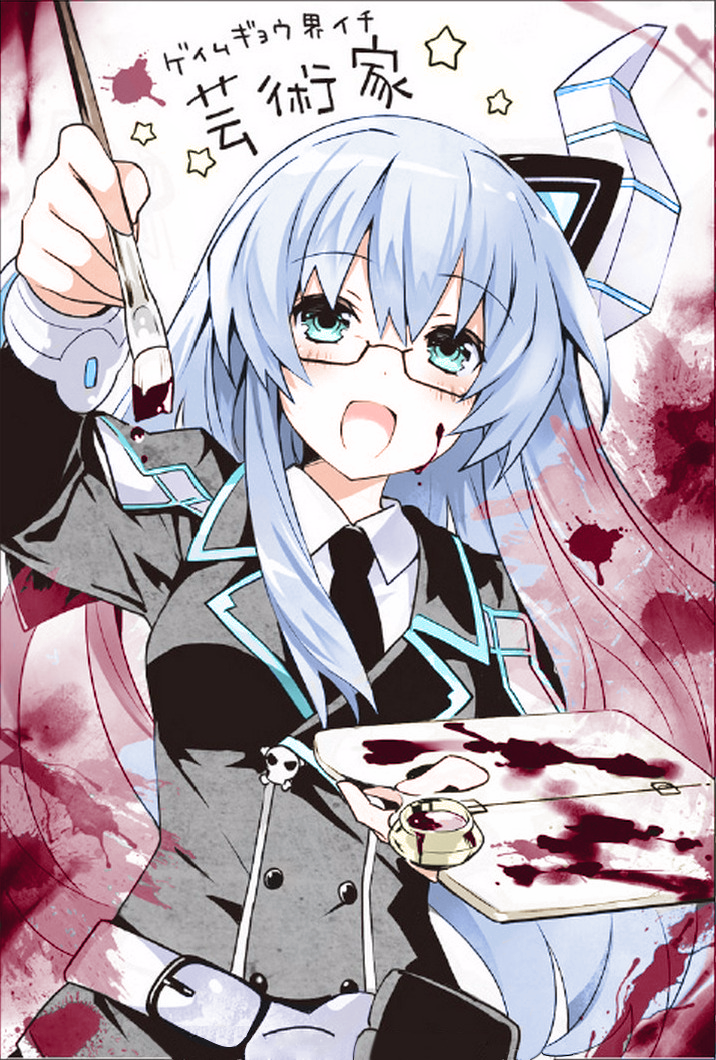 kiseijou rei (neptune and 1 more) drawn by tsunako