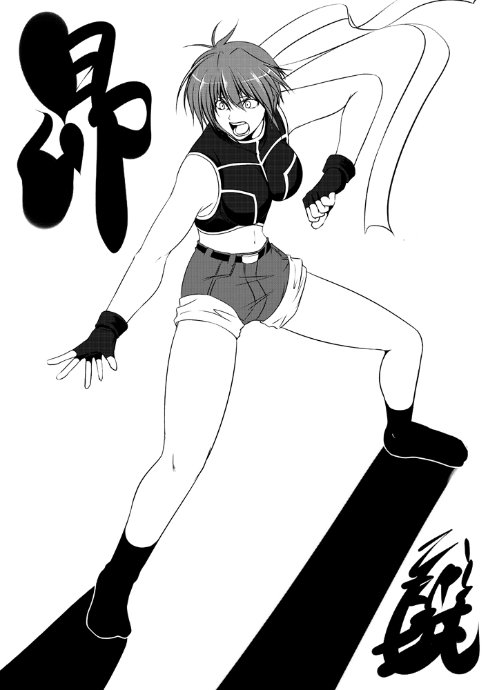 subaru nakajima (lyrical nanoha and 1 more) drawn by hagane_soushi