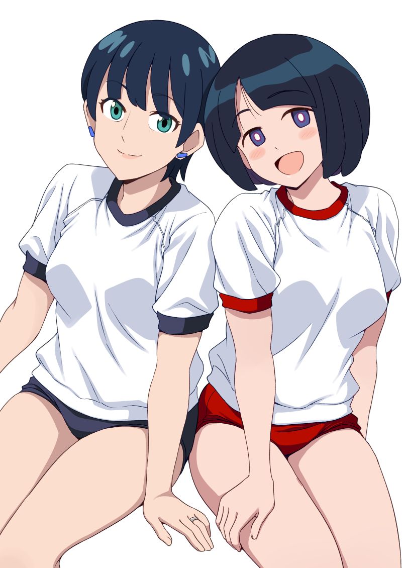 shiiko sugai and tamaki yuzuriha (gundam and 1 more) drawn by ponzu_rui