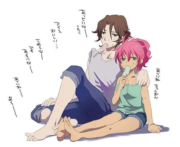 feldt grace and lockon stratos (gundam and 1 more) drawn by plum_(arch)