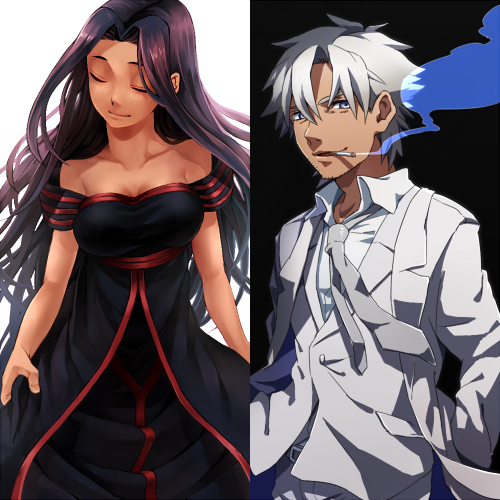 emiya kiritsugu and irisviel von einzbern (fate and 1 more) drawn by ichita_kuuto