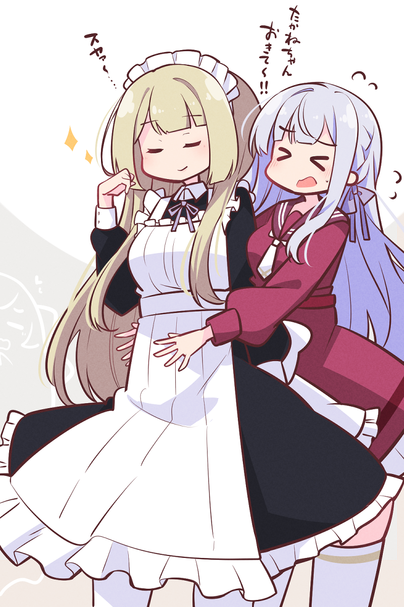 kon kanaho, miyagawa takane, and toki kureha (assault lily) drawn by morugen