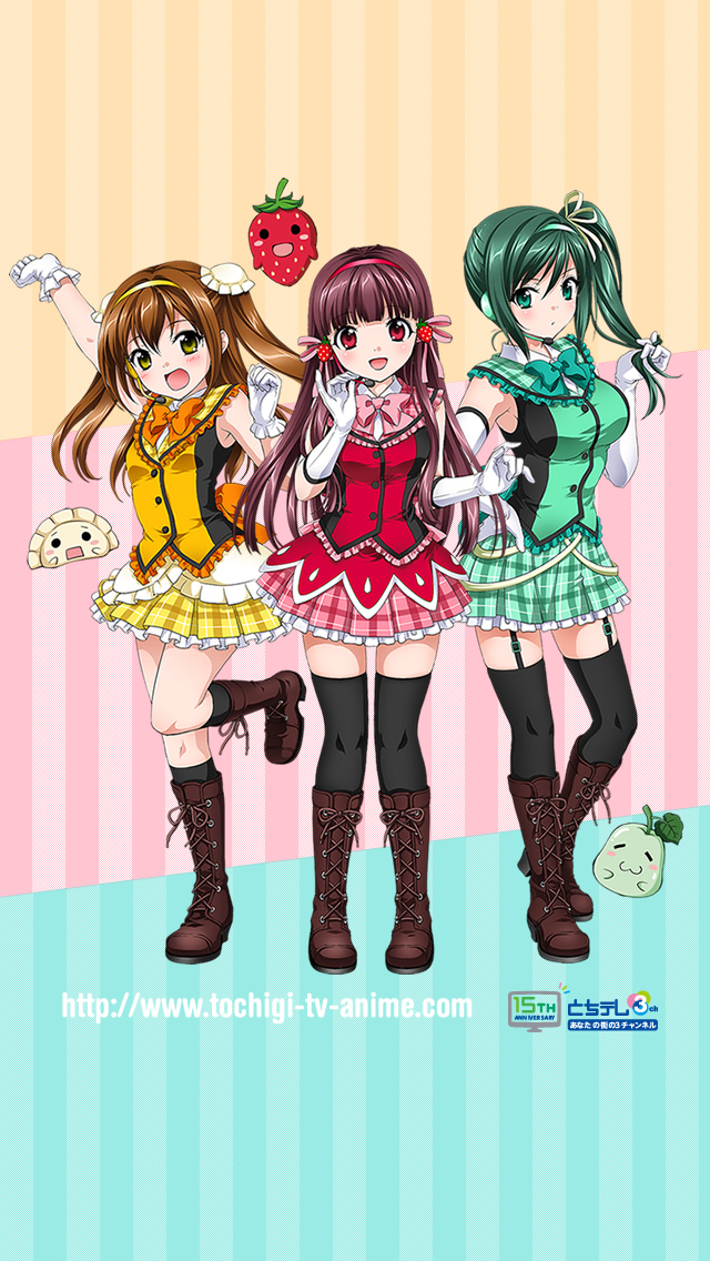 urita ruri, tsutsumi manami, and haruzaki nonoka (marronni yell) drawn by itsuki_sayaka