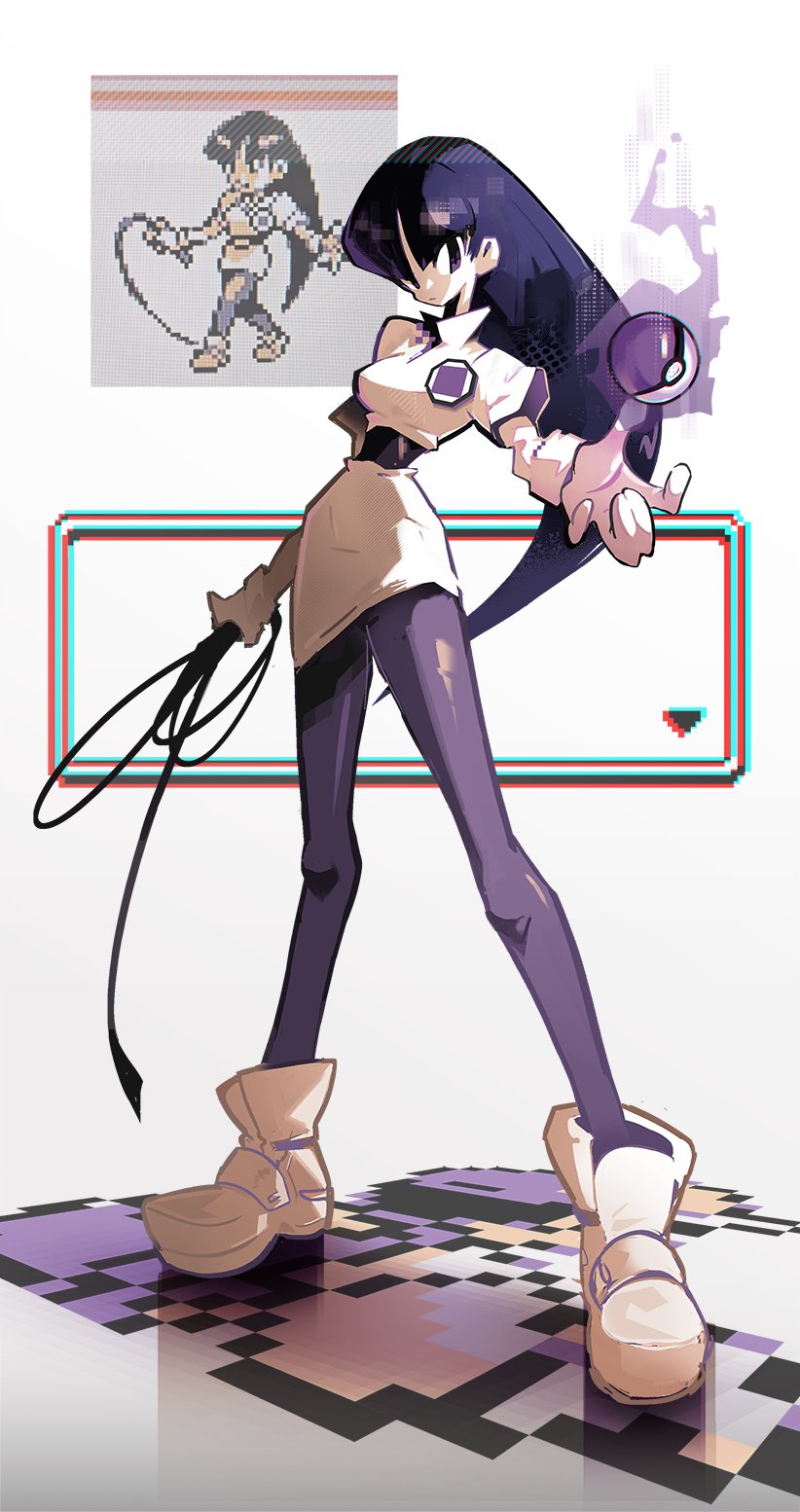 sabrina (pokemon and 1 more) drawn by shakeeeeeeeee