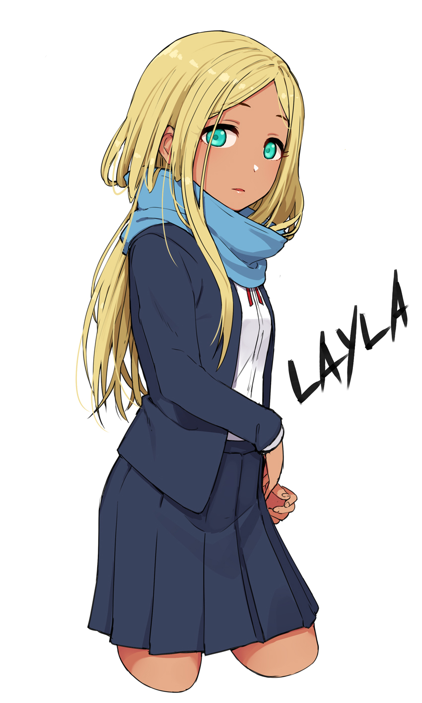 layla (idolmaster and 1 more) drawn by omaru_gyuunyuu