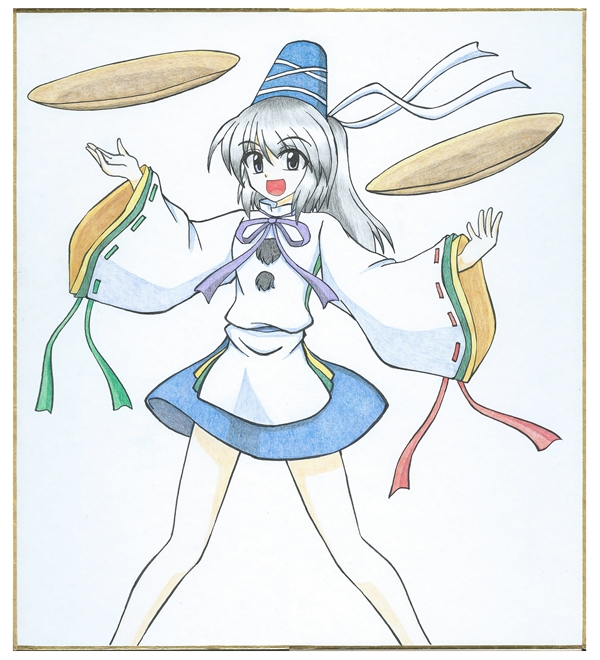 mononobe no futo (touhou) drawn by meguru_(mm-da)
