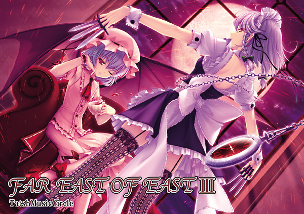 remilia scarlet and izayoi sakuya (touhou and 1 more) drawn by sayori_(neko_works)
