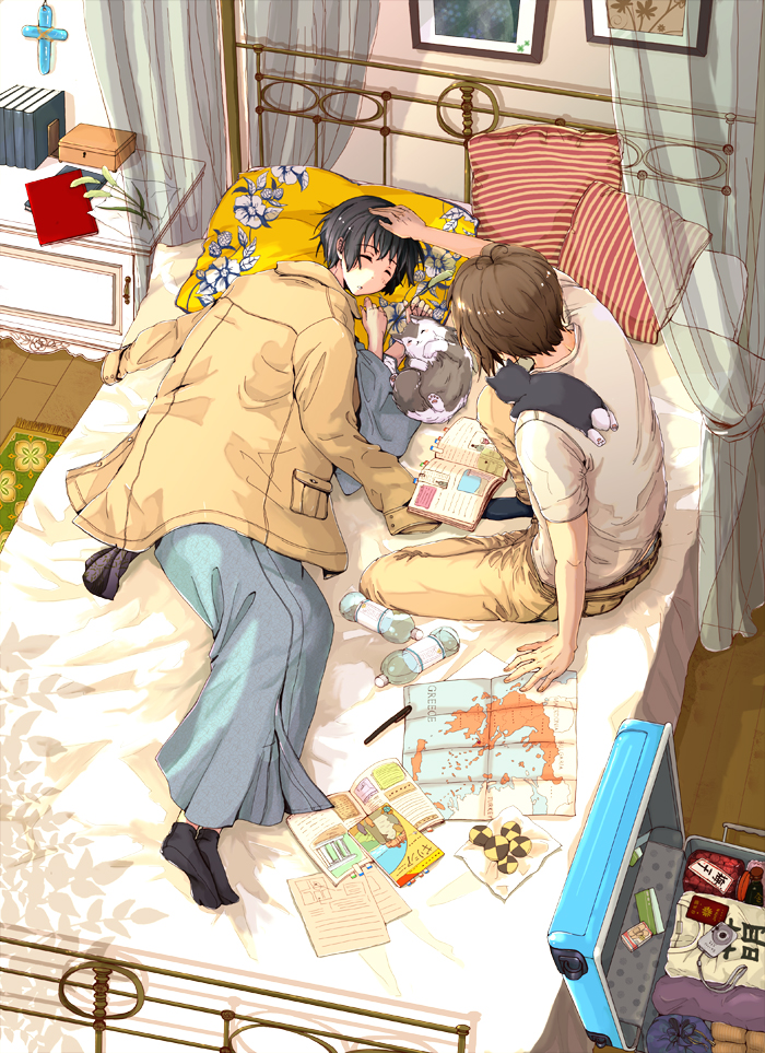 japan and greece (axis powers hetalia) drawn by namino_kokoro