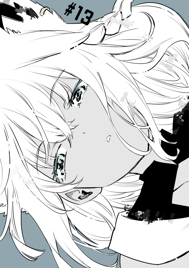 shirakami fubuki (hololive and 1 more) drawn by kurose_kousuke