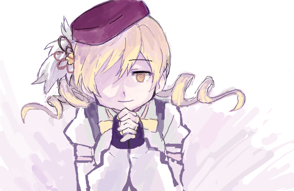 tomoe mami (mahou shoujo madoka magica) drawn by yoplait