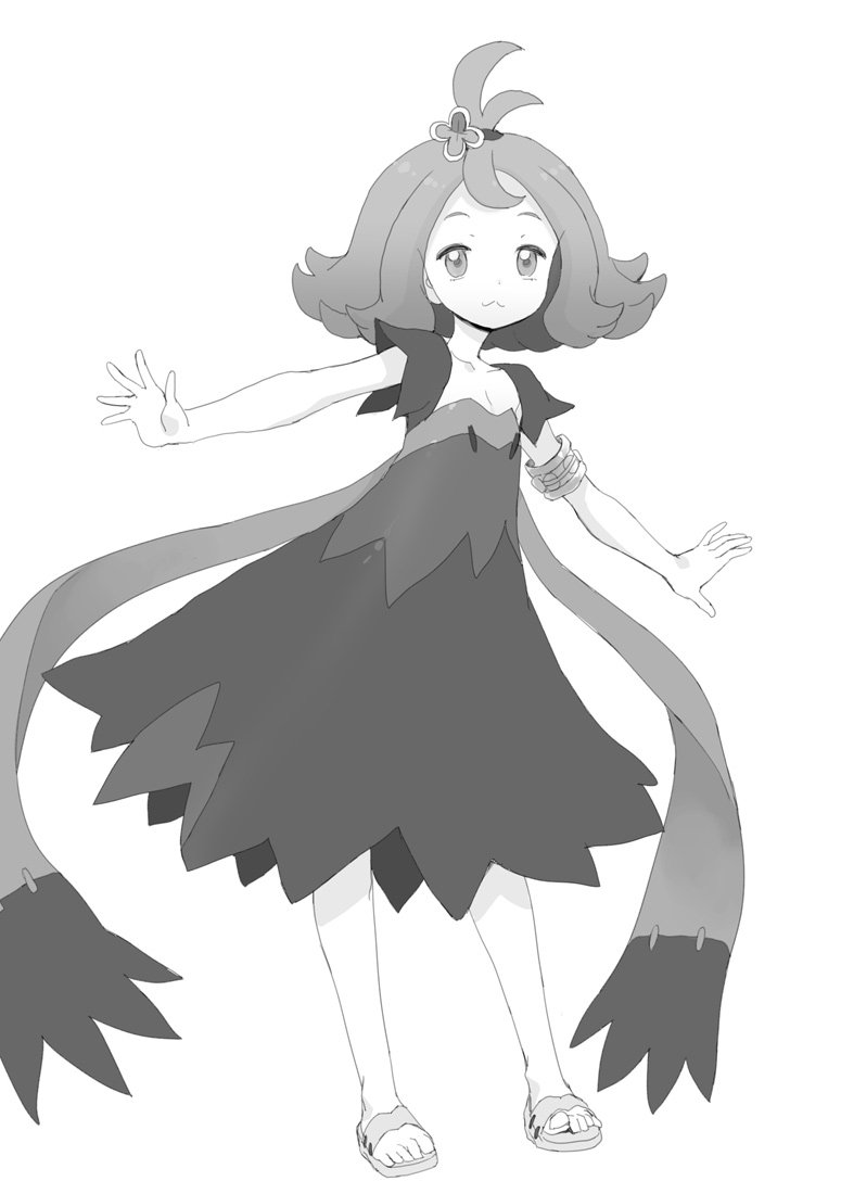 acerola (pokemon and 1 more) drawn by ookamiuo
