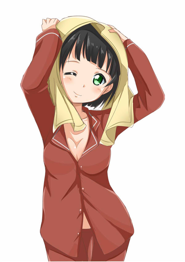 kirigaya suguha (sword art online) drawn by tsukasa_0913