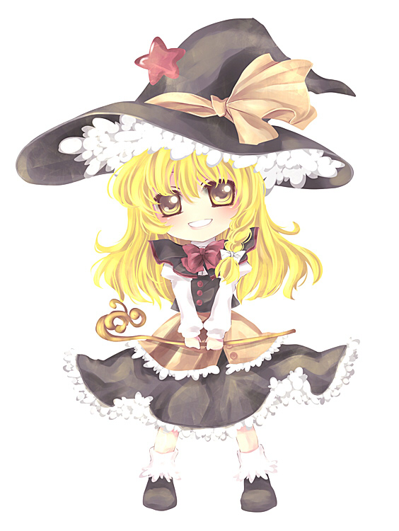 kirisame marisa (touhou and 1 more) drawn by mikazuki_sara