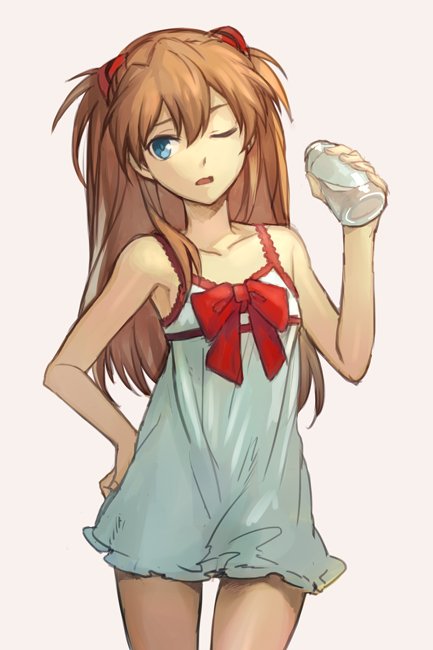 souryuu asuka langley (neon genesis evangelion and 2 more) drawn by hungry_clicker