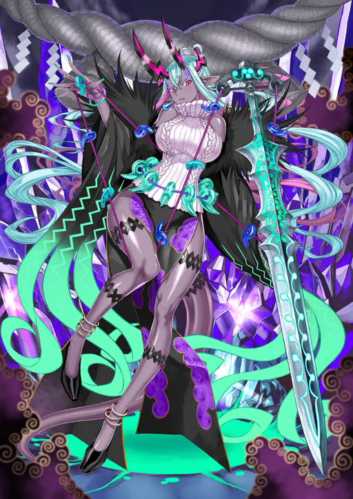 ibuki douji (fate and 1 more) drawn by honjou_raita