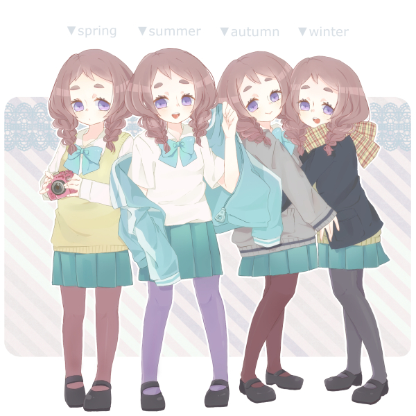 yamana akane (inazuma eleven and 1 more) drawn by zaaar3