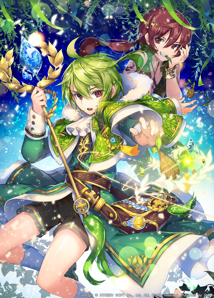 i wish to become a summoner drawn by apple_caramel