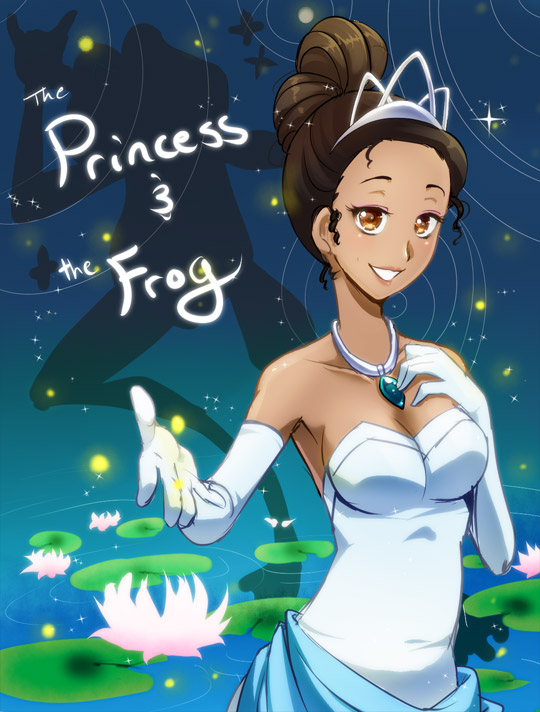 tiana (the princess and the frog) drawn by galibo