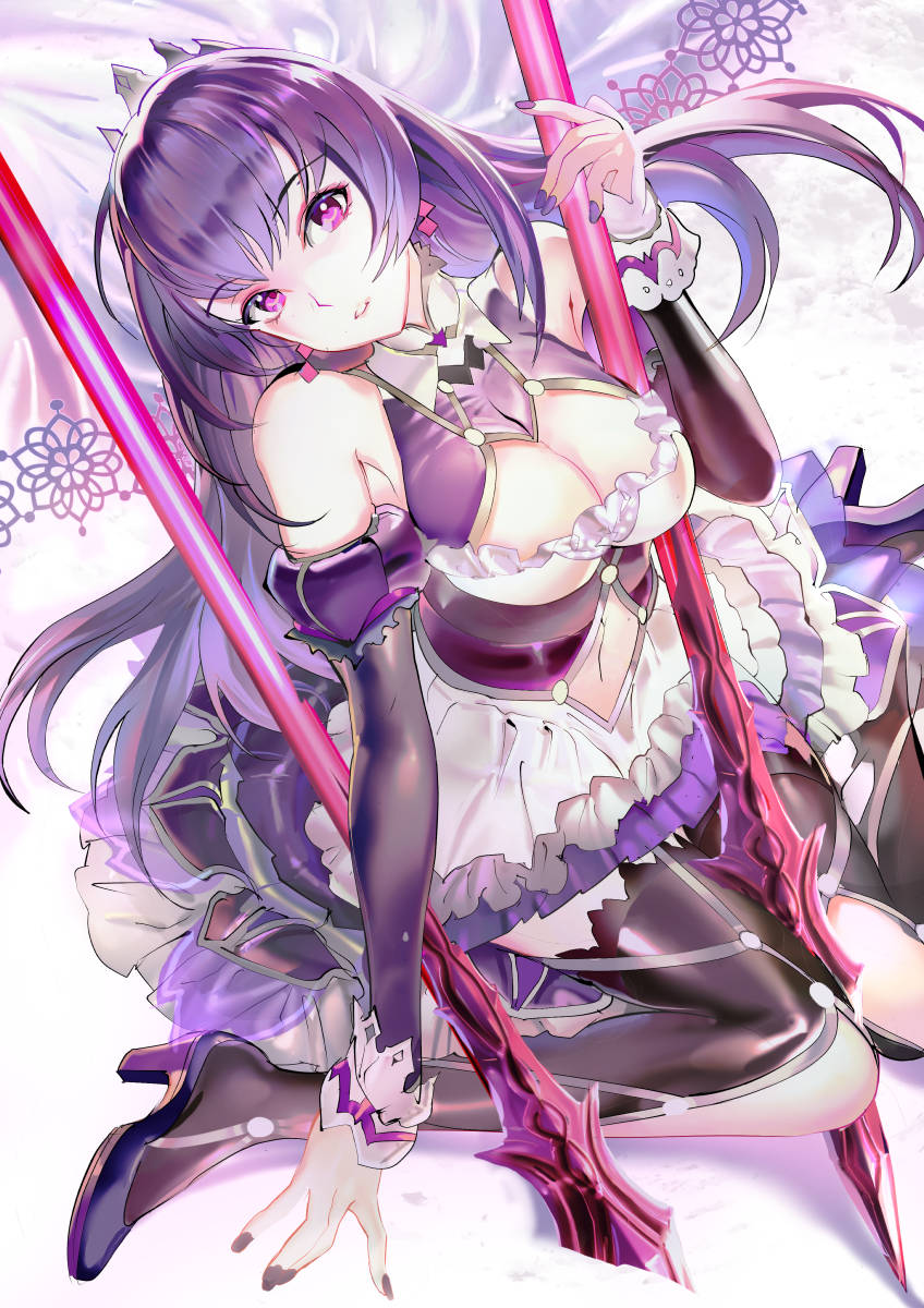 scathach and scathach skadi (fate and 1 more) drawn by 119