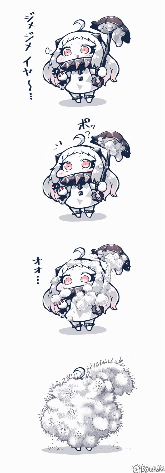 northern ocean princess and miss cloud (kantai collection and 1 more) drawn by tanaka_kusao