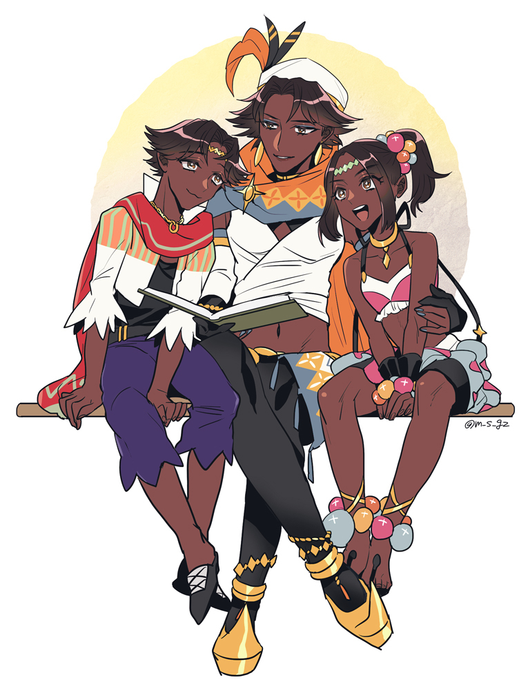 timerra, fogado, and seforia (fire emblem and 1 more) drawn by m_s_gz