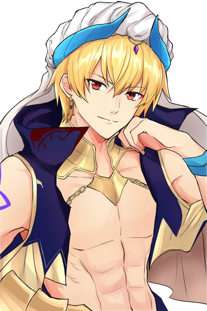 gilgamesh (fate and 1 more) drawn by torinonest
