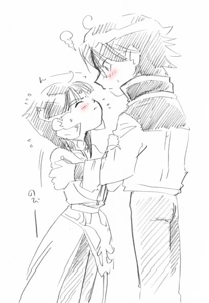 ester ein astrada and yagami arian (kenran butou sai) drawn by tatsuri_(forest_penguin)