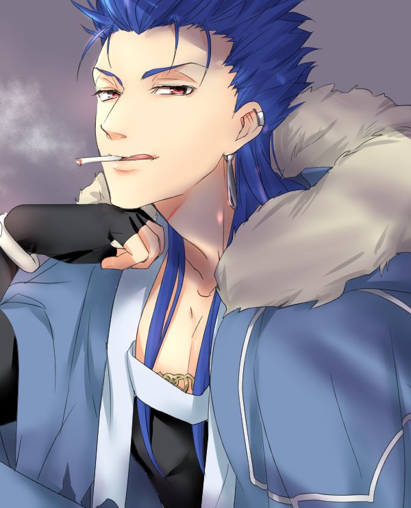cu chulainn (fate and 1 more) drawn by nozawa
