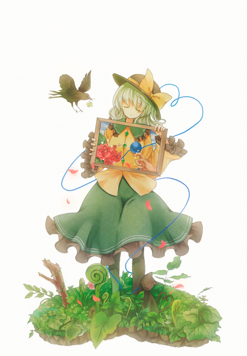 komeiji koishi, kaenbyou rin, and reiuji utsuho (touhou) drawn by watase_rei
