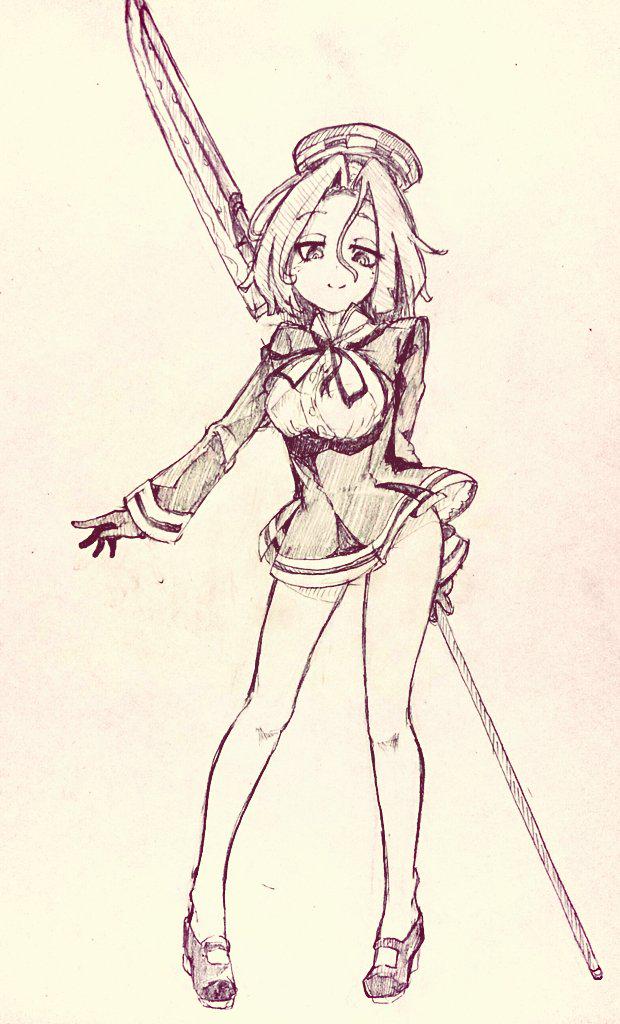 tatsuta (kantai collection) drawn by gokuu_(acoloredpencil)
