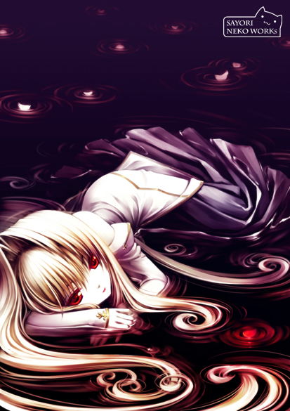 arcueid brunestud (tsukihime) drawn by sayori_(neko_works)