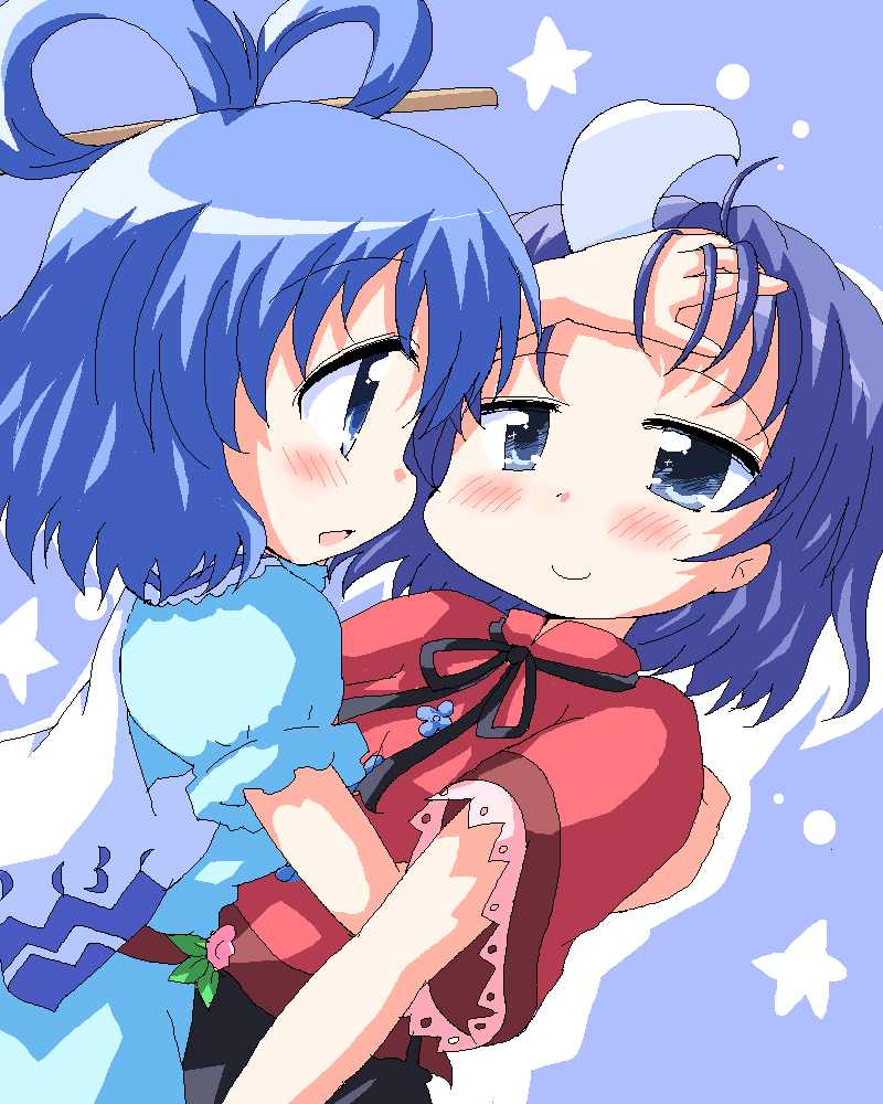 kaku seiga and miyako yoshika (touhou) drawn by geetsu