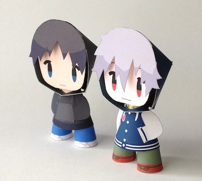 ikari shinji and nagisa kaworu (neon genesis evangelion and 1 more) drawn by nibic
