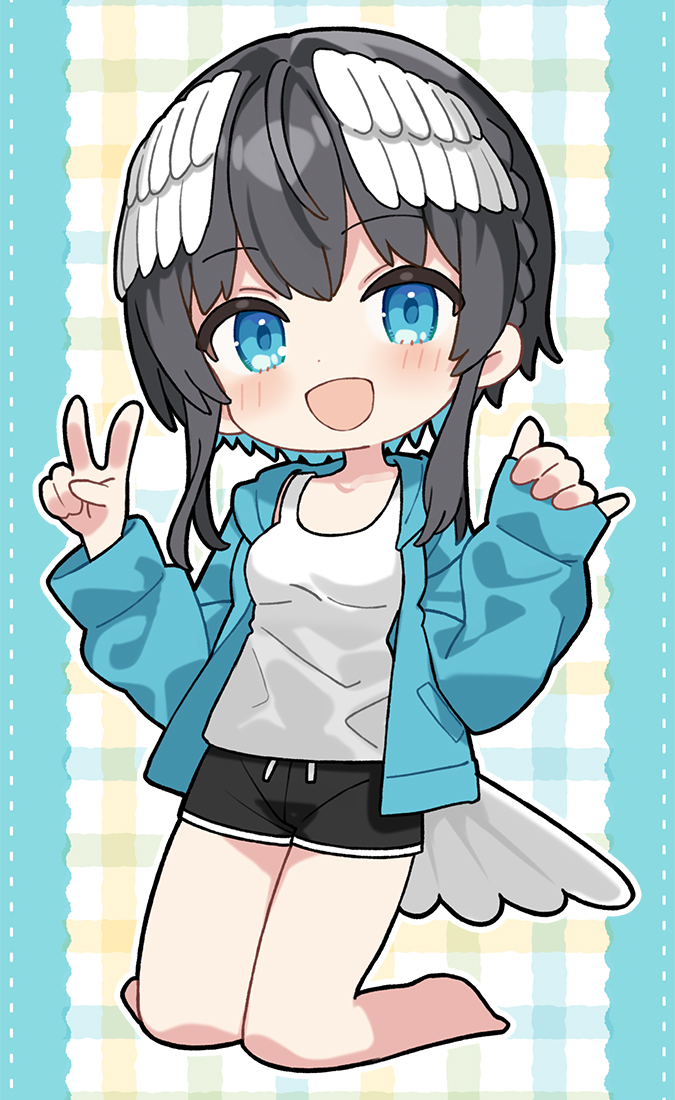 kurata rine (indie virtual youtuber) drawn by kurata_rine