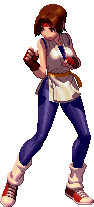 yuri sakazaki (the king of fighters and 2 more)