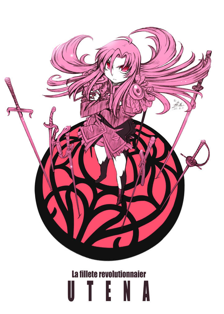 tenjou utena and kawakami tomoko (shoujo kakumei utena) drawn by maboroshi_yuuki