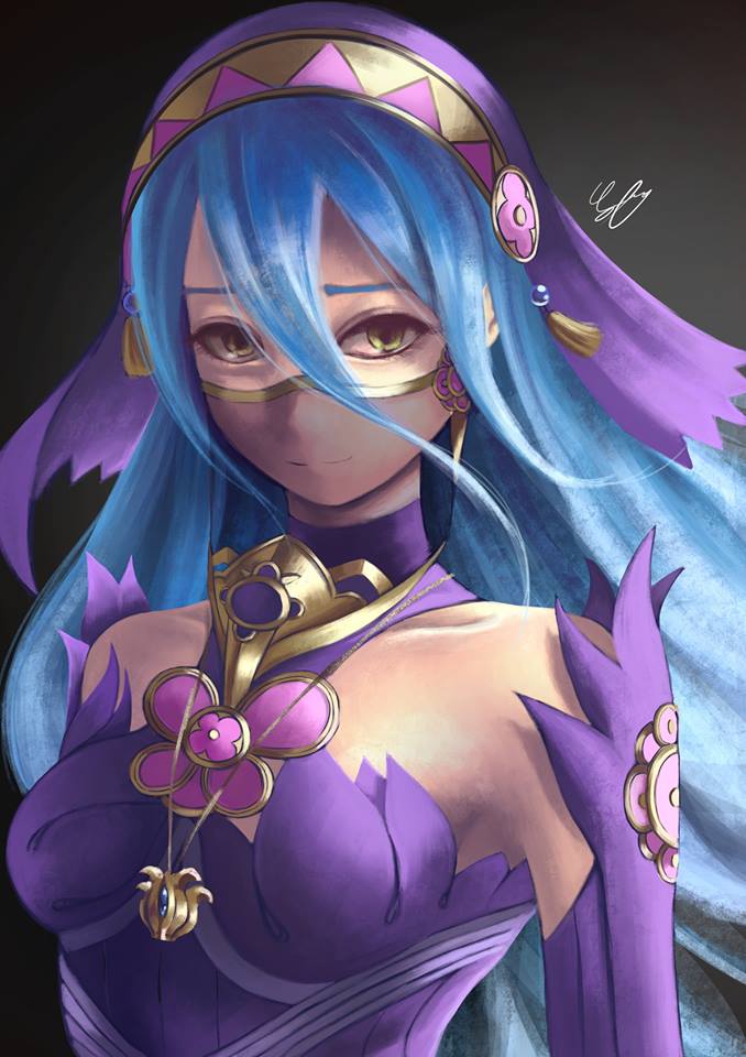 azura (fire emblem and 1 more) drawn by guryfrog