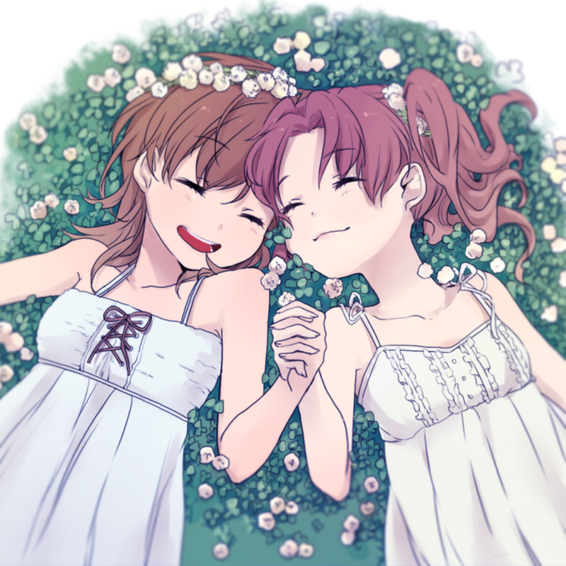 misaka mikoto and shirai kuroko (toaru majutsu no index and 1 more) drawn by tomo_(sjim)