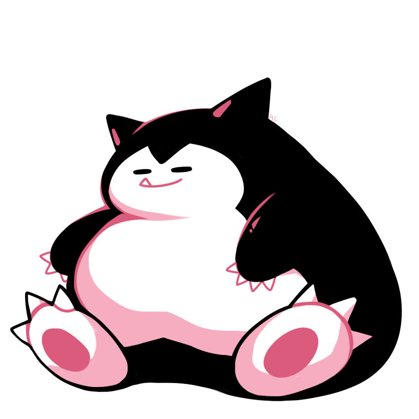 snorlax (pokemon and 1 more) drawn by rumwik