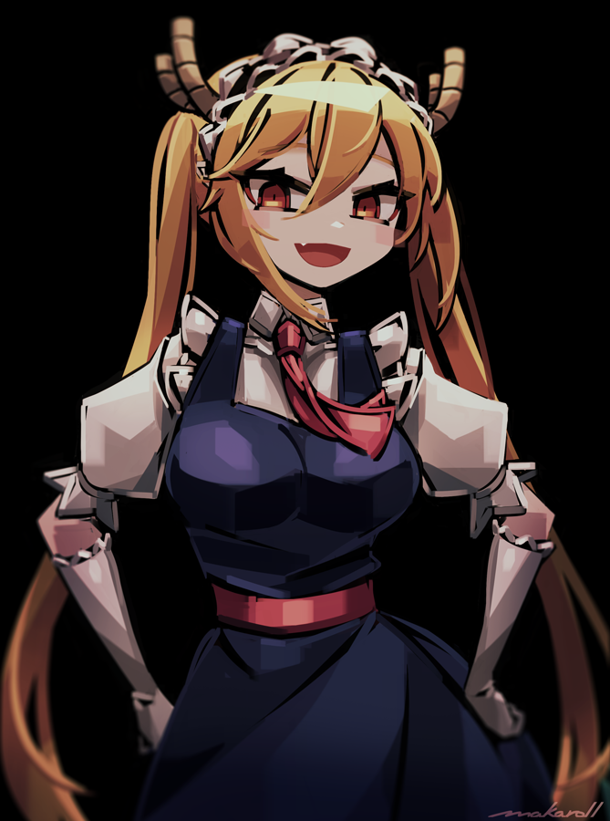 tohru (kobayashi-san chi no maidragon) drawn by makaroll