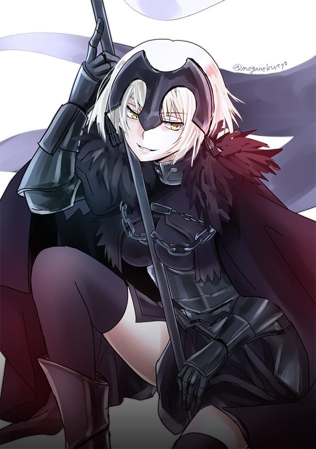 jeanne d'arc alter (fate and 1 more) drawn by omizu_(omz)