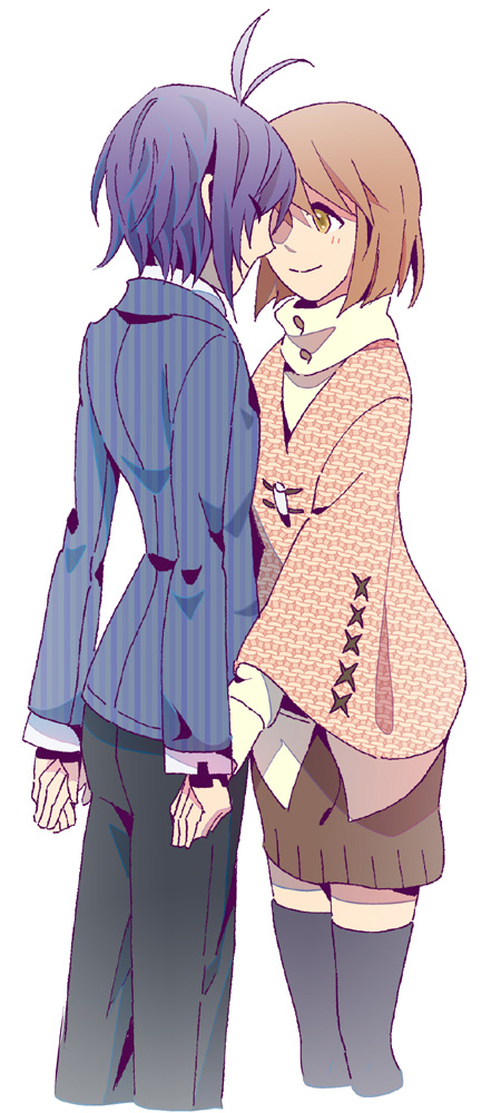 kikuchi makoto and hagiwara yukiho (idolmaster) drawn by fio88