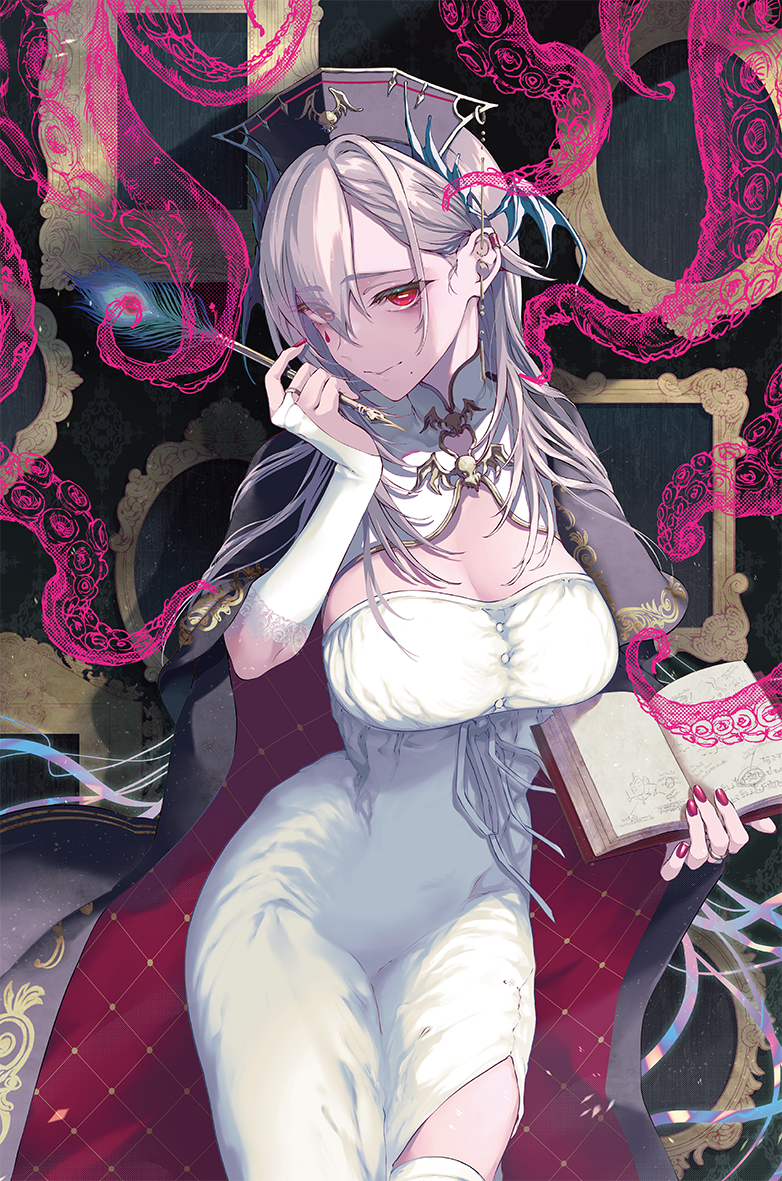 pochimaru (indie virtual youtuber and 1 more) drawn by pochi_(pochi-goya)