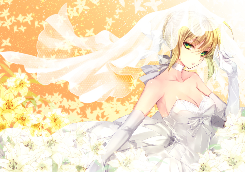 artoria pendragon and saber (fate and 1 more) drawn by hachini