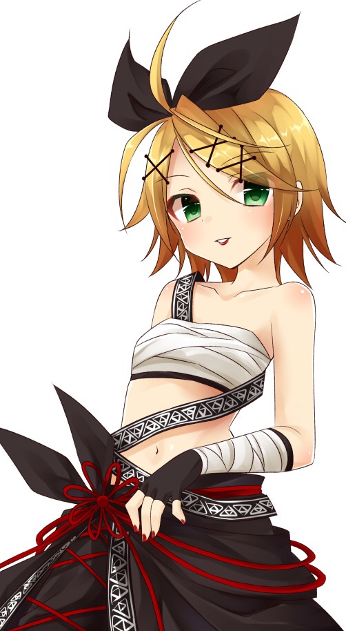 kagamine rin (vocaloid and 3 more) drawn by amane_(amnk1213)