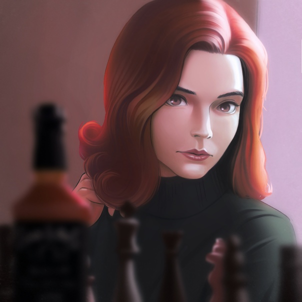 Elizabeth Harmon, The Queen's Gambit by Ralanart on DeviantArt