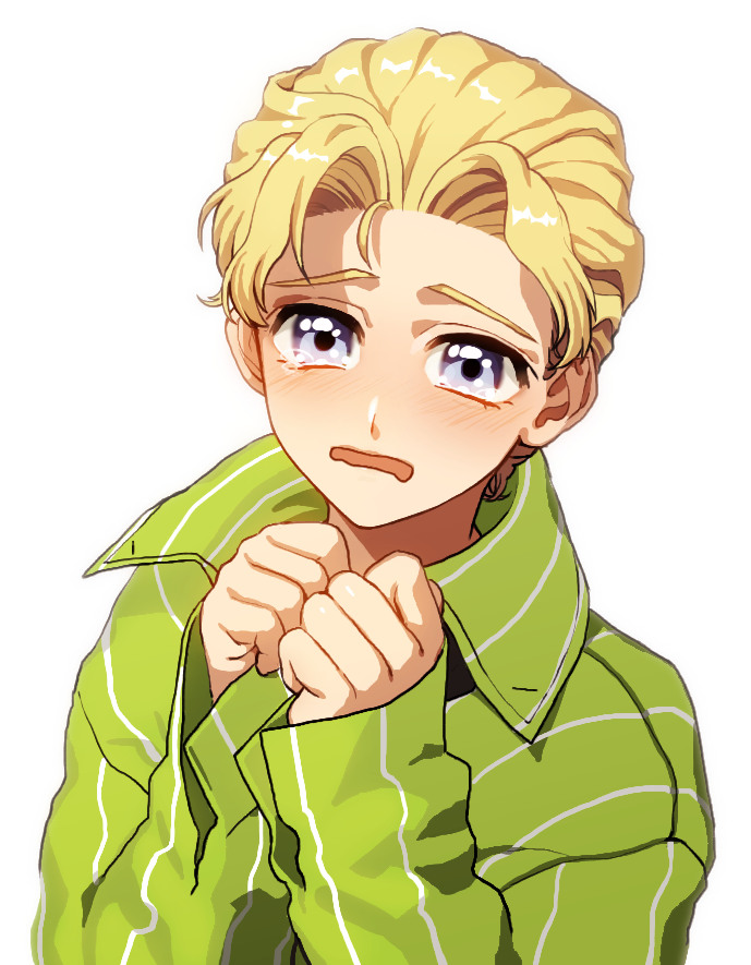 kira yoshikage (jojo no kimyou na bouken and 1 more) drawn by 1oo06