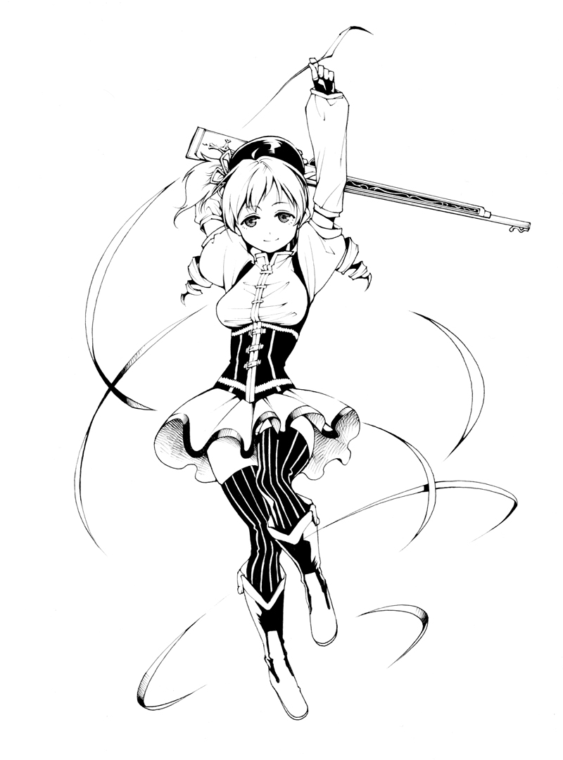 tomoe mami (mahou shoujo madoka magica) drawn by youkann00