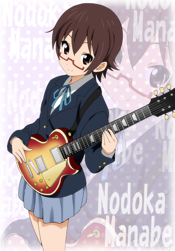 manabe nodoka (k-on!) drawn by yamasaki_wataru